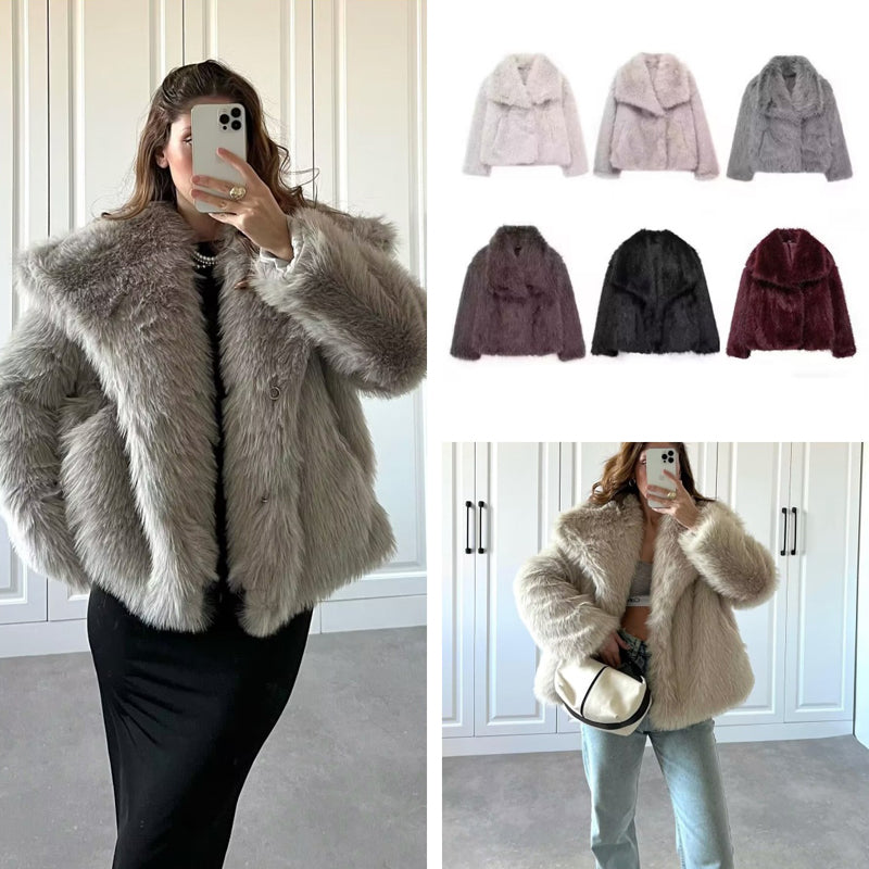 Faux Fur Short Coat