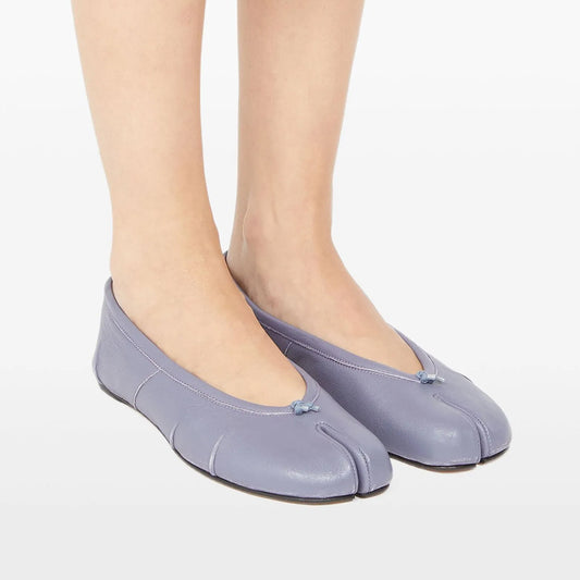 Pleated Flat Ballet Shoes Shallow-on Slip-on Shoes