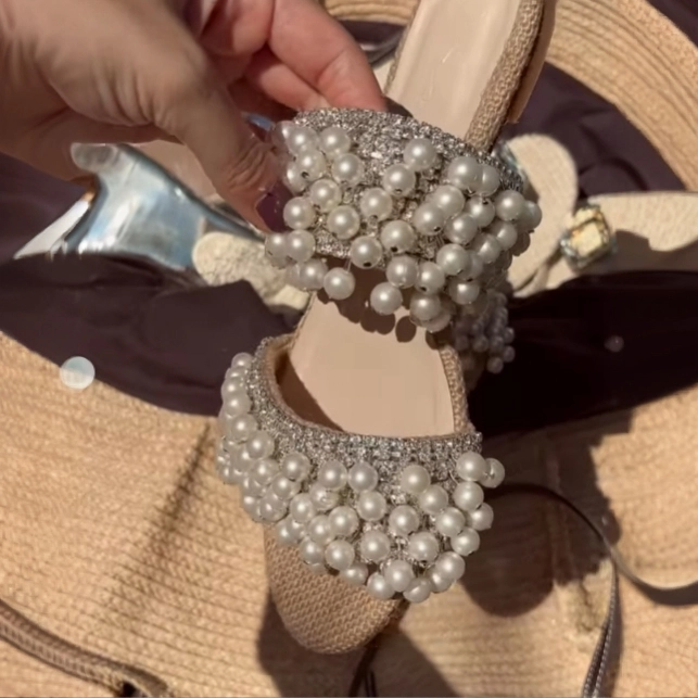 Pearl Embellished Brogues