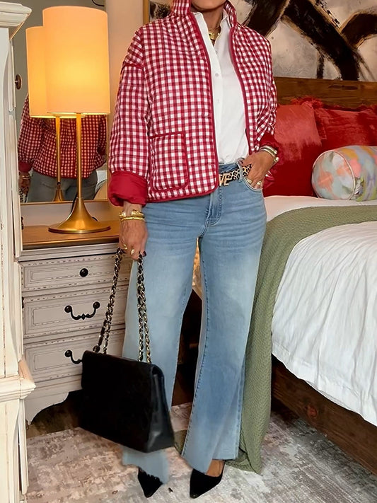 Printed Cotton Loose Coat