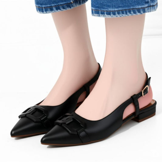 Point-toe Flat Shoes