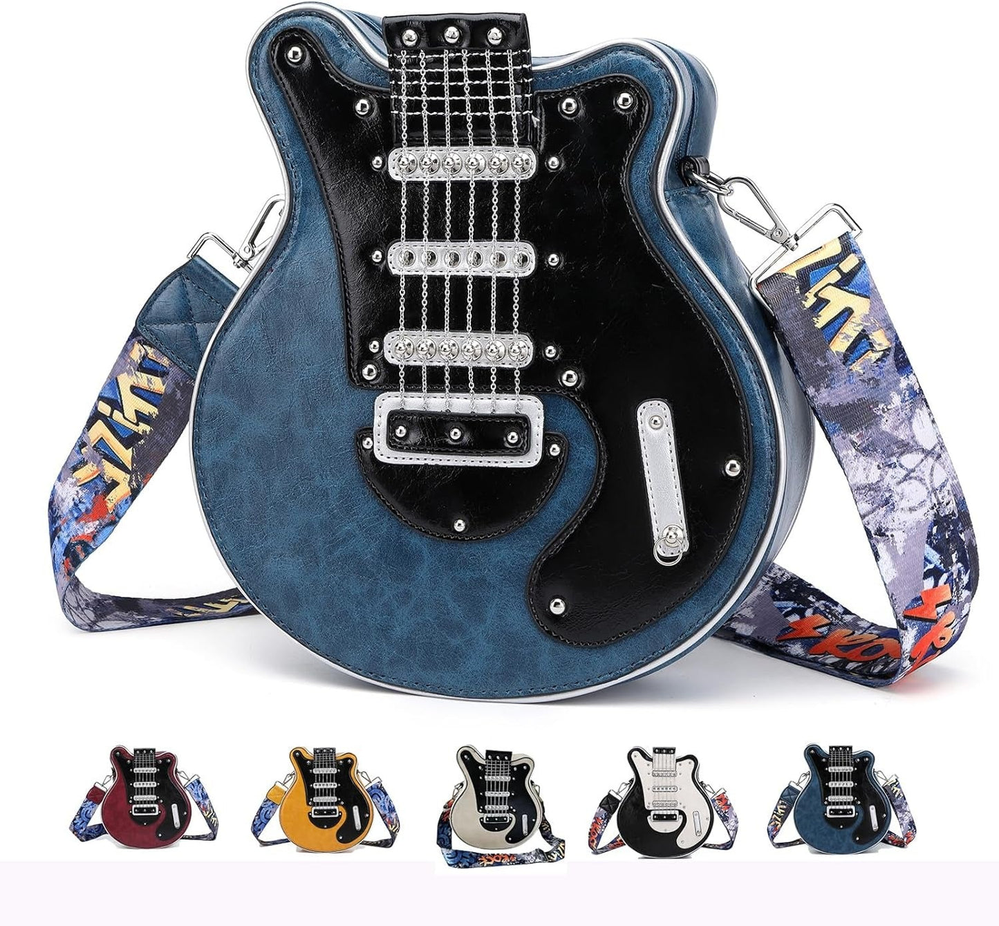 Bass Guitar Unique Design Shoulder Bag