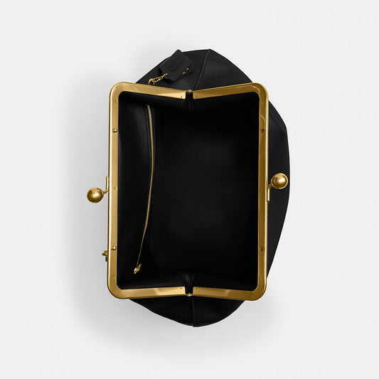 Large Kisslock Frame Bag