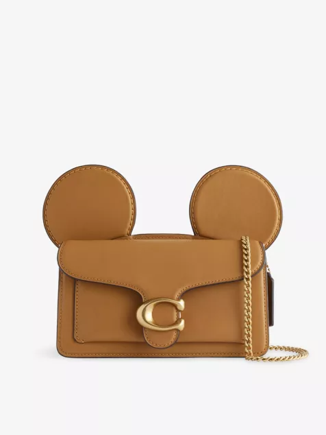 Mickey Tabby Leather Cross Body Bag