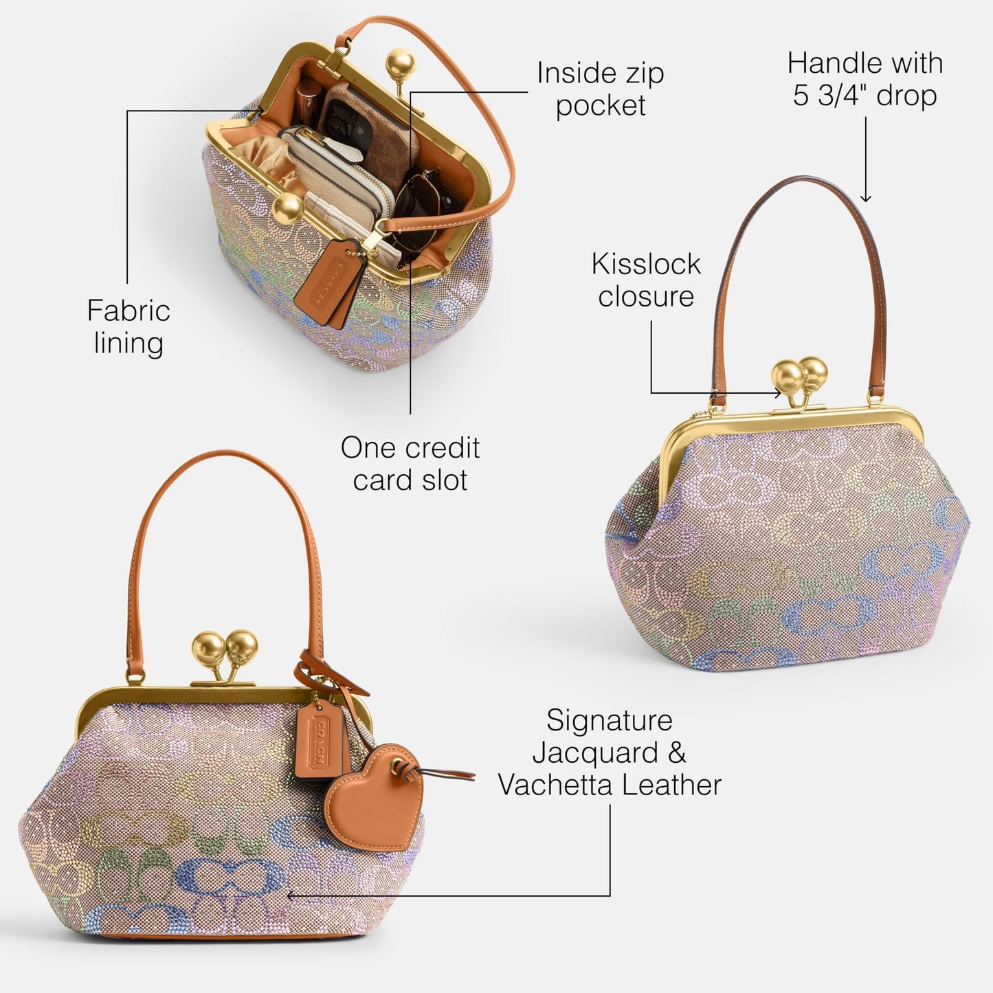 Kisslock Frame Bag