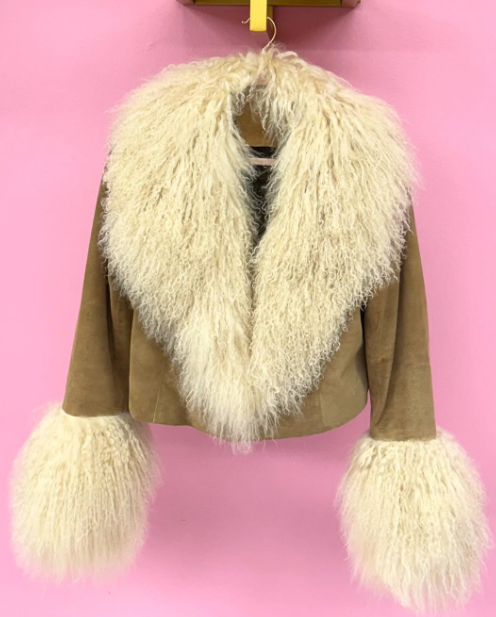 Fur Suede Jacket