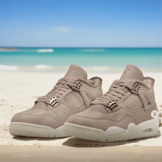 2025 New! Women's Stylish Beige Mesh Sneakers