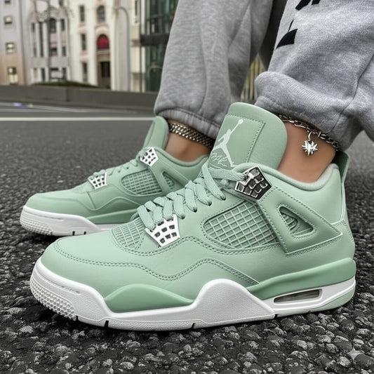 Top Sneakers with Mesh Detailing