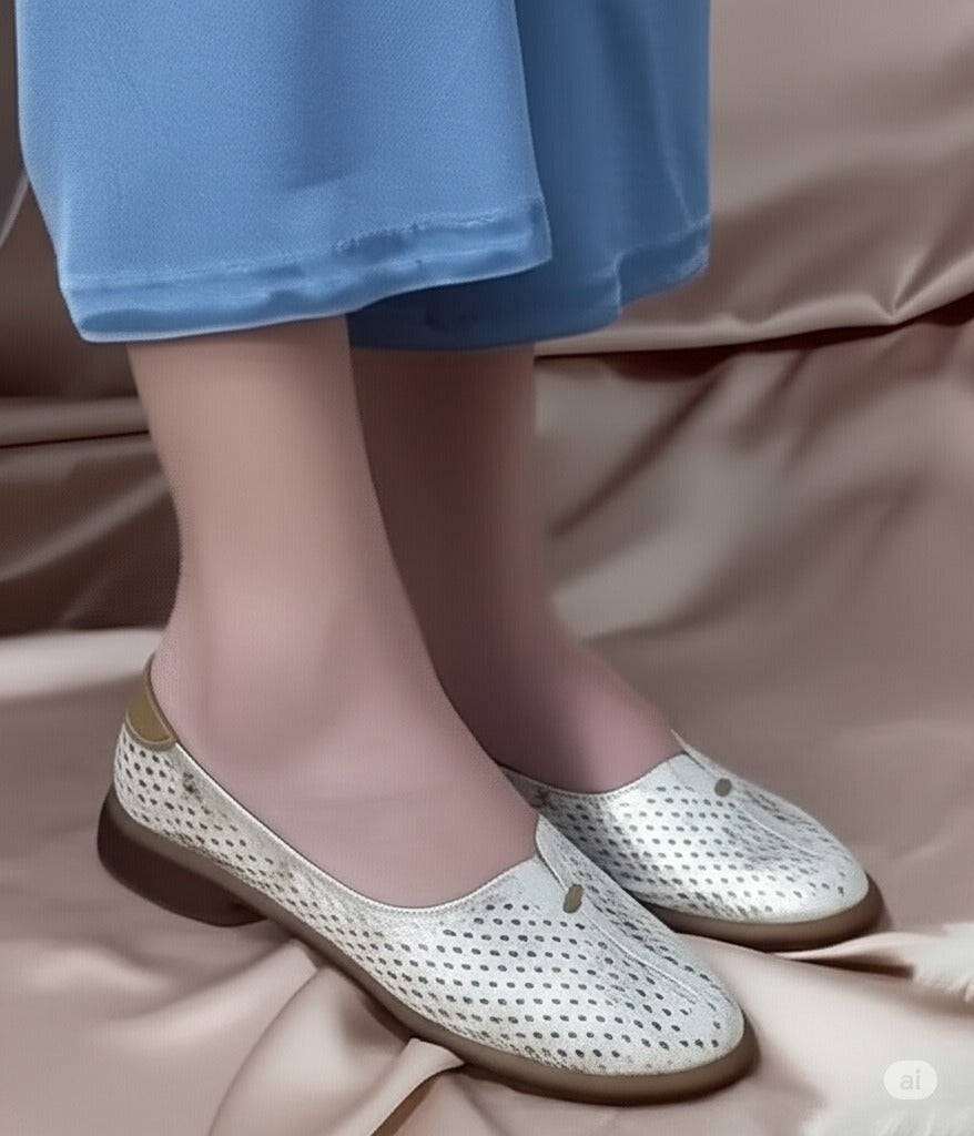 Perforated Slip - On Flats