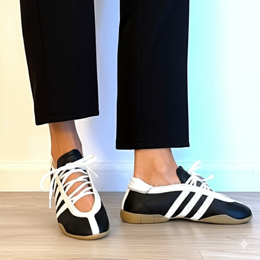 Classic Striped Running Sneakers