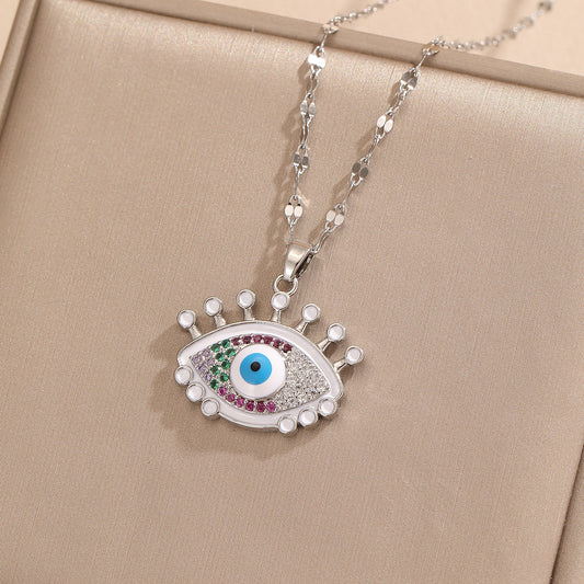Evil Eye - Inspired Gemstone & Pearl Necklaces