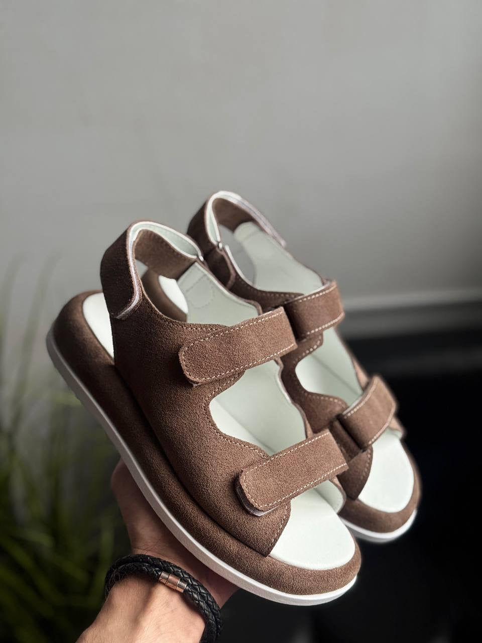 Velcro Strap Platform Sandals