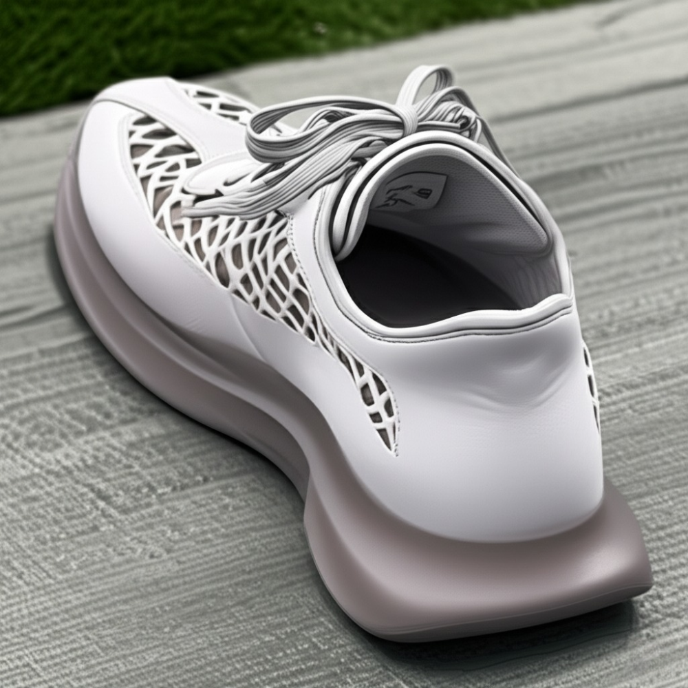 Breathable Mesh Lace - Up Sneakers