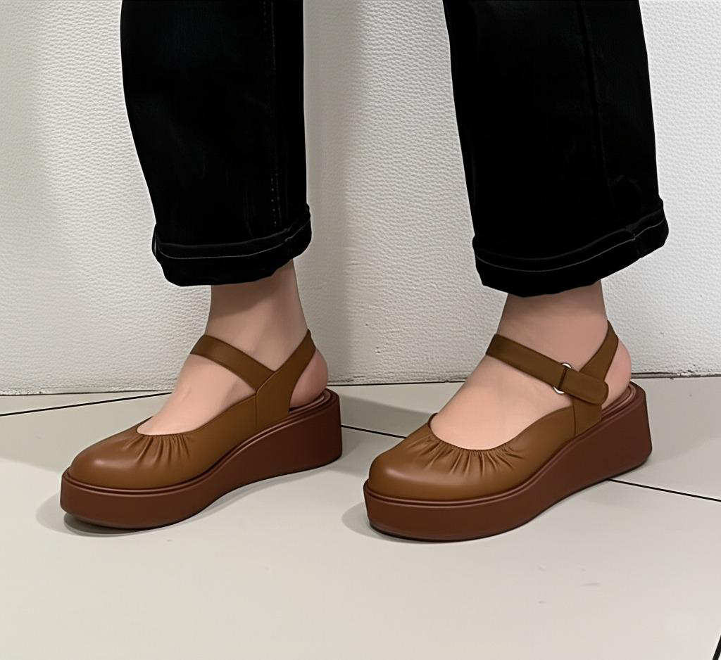 Ankle Strap Platform Mary Janes