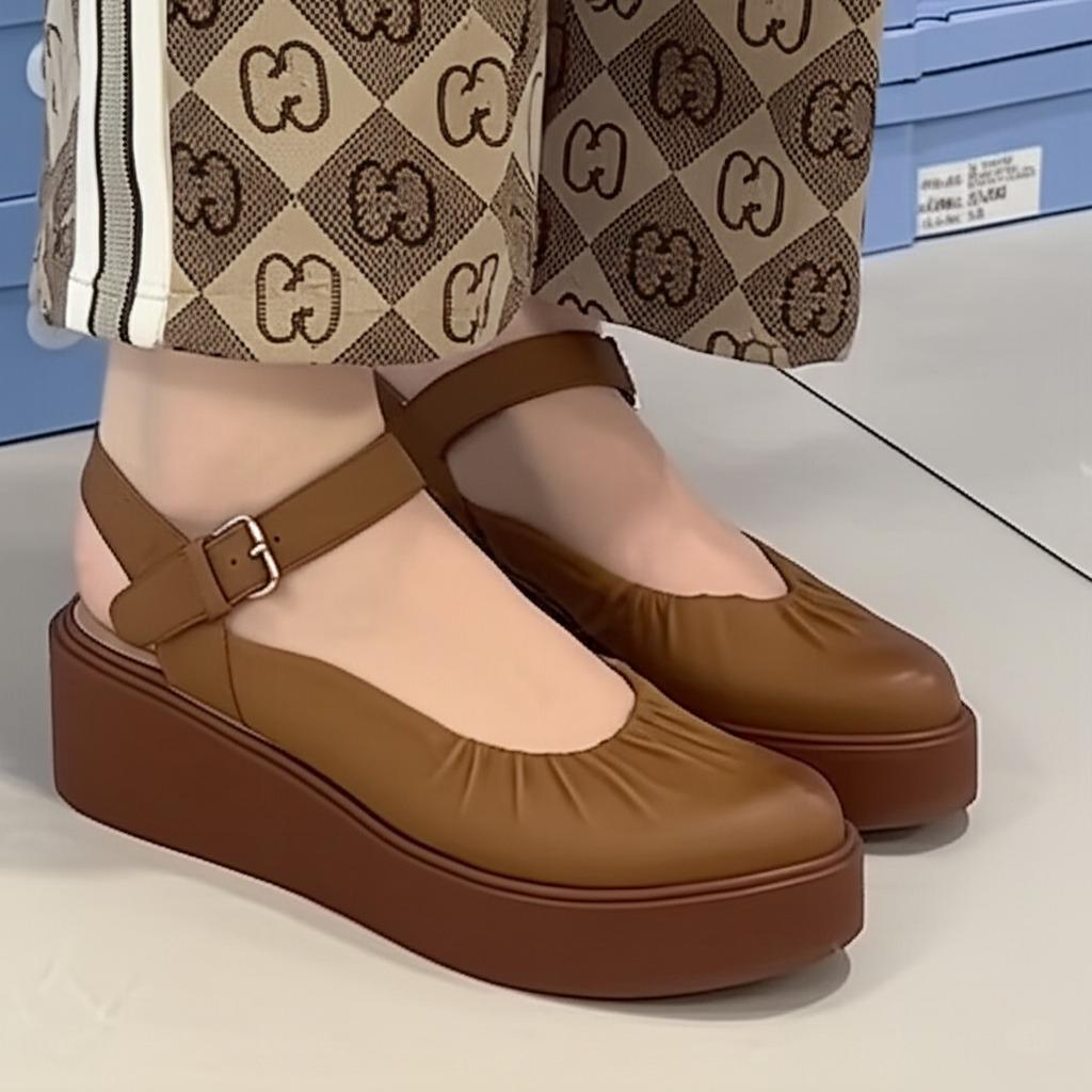 Ankle Strap Platform Mary Janes