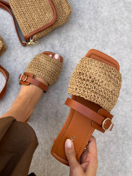 Cut-Out Bohemian Flats