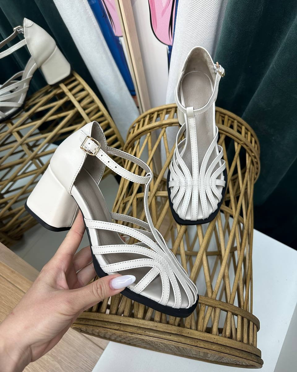 Strappy Block Heel Sandals