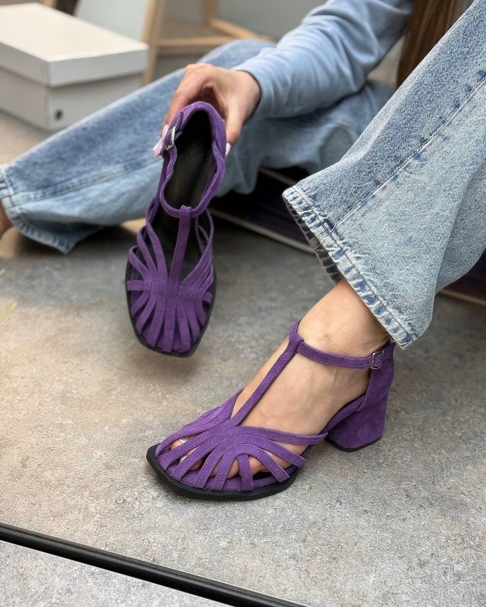 Strappy Block Heel Sandals