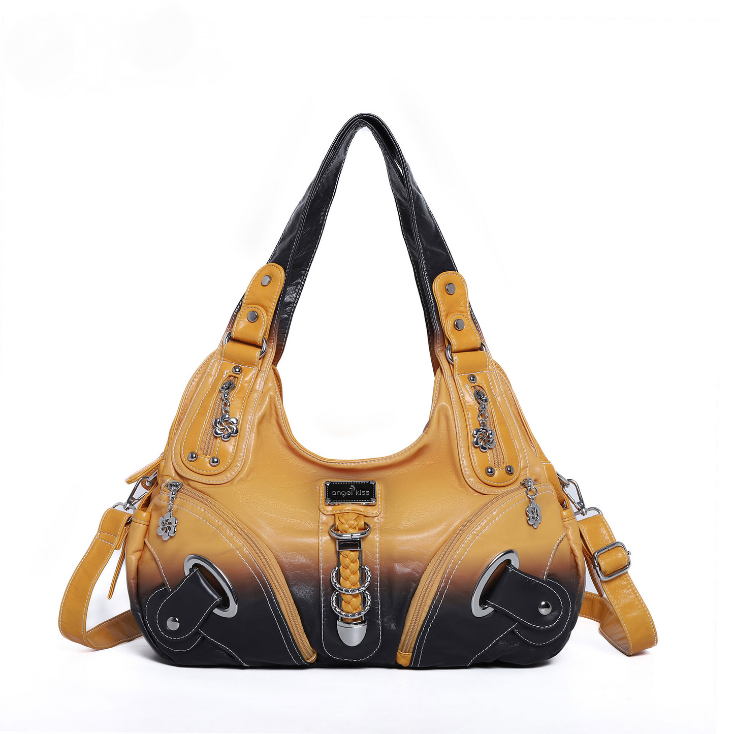 Hobo Leopard print Shoulder Handbag