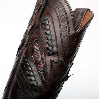 AUTHENTIC Brown Piraroucu Boots - Square Toe