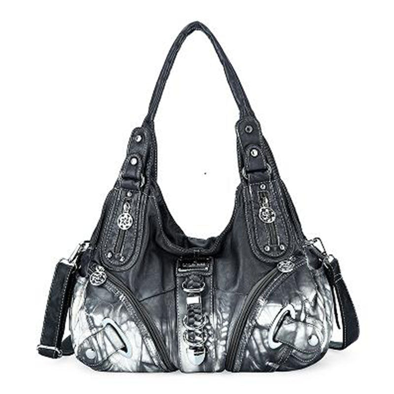 Hobo Leopard print Shoulder Handbag
