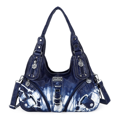 Hobo Leopard print Shoulder Handbag
