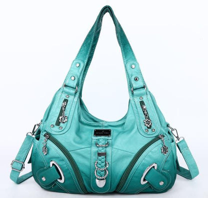 Hobo Leopard print Shoulder Handbag