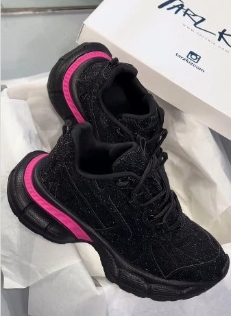 Trendy Chunky Lace - Up Sneakers