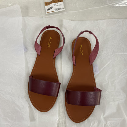 Plus Size Womens Slip On Flat Sandals