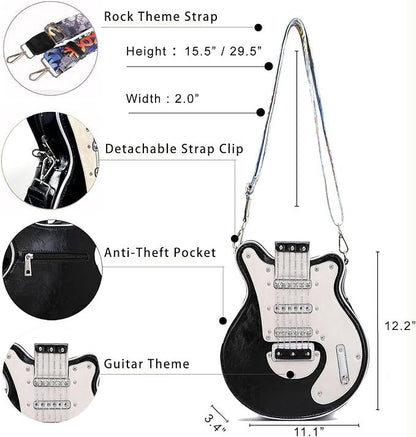 Bass Guitar Unique Design Shoulder Bag