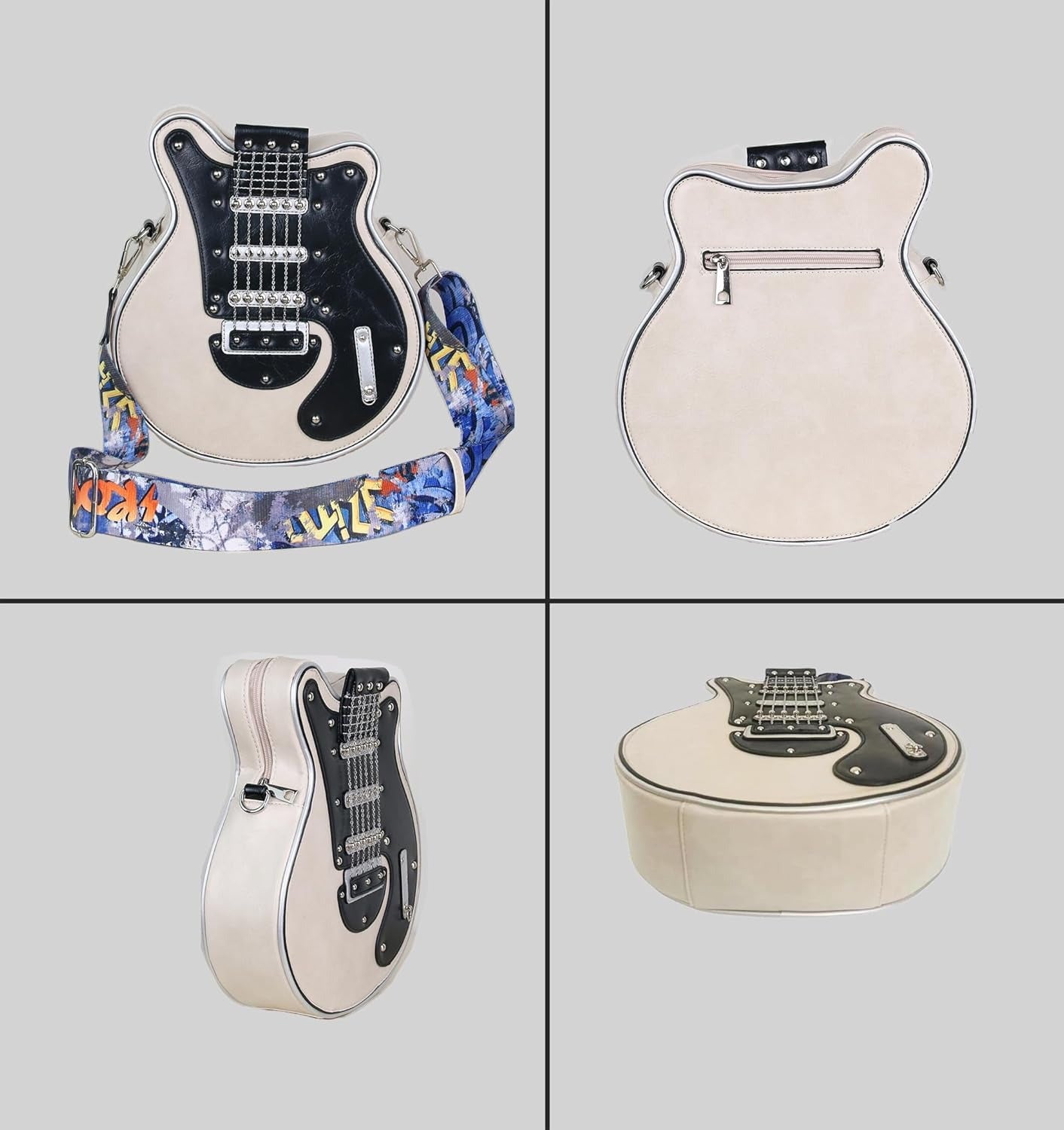 Bass Guitar Unique Design Shoulder Bag