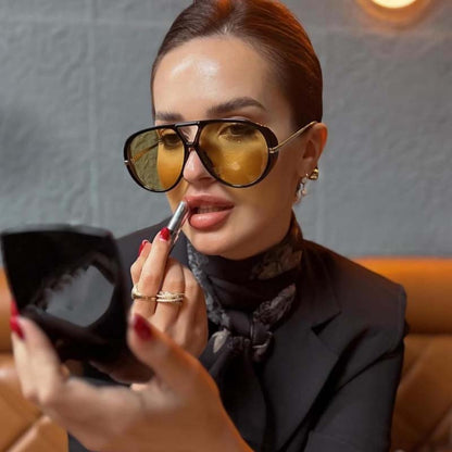 Oversized Aviator Sunglasses