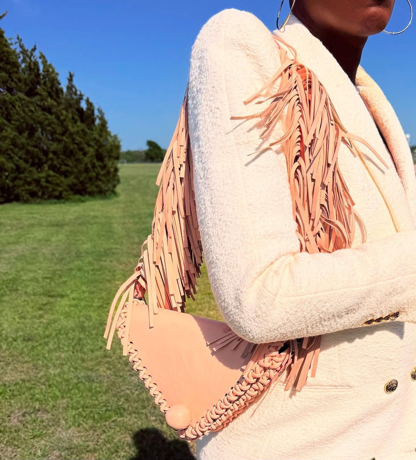 Tassel Crossbody Bag