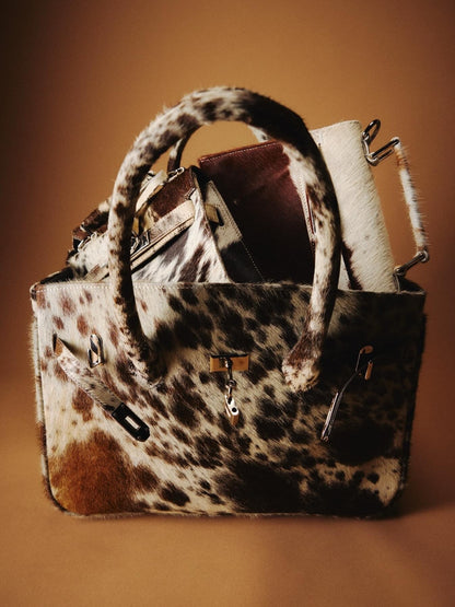 The Cowhide Leather Bag
