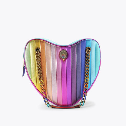 Large Colorful Heart Bag