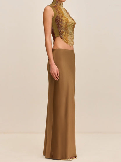 Corset Draped Gown