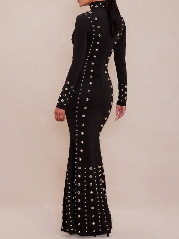 Vixen Studded Maxi Dress