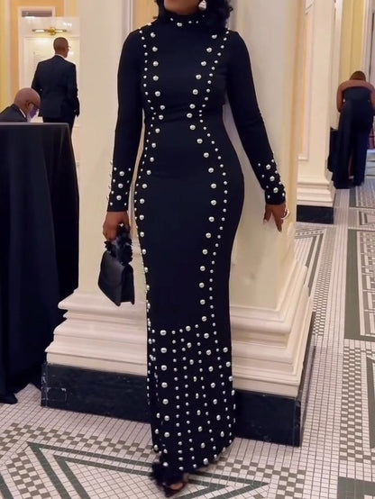 Vixen Studded Maxi Dress