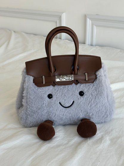Plush Fluffy Birkin Bag