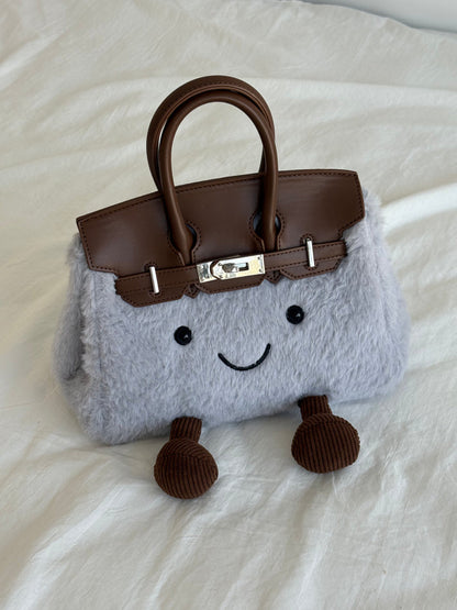 Plush Fluffy Birkin Bag