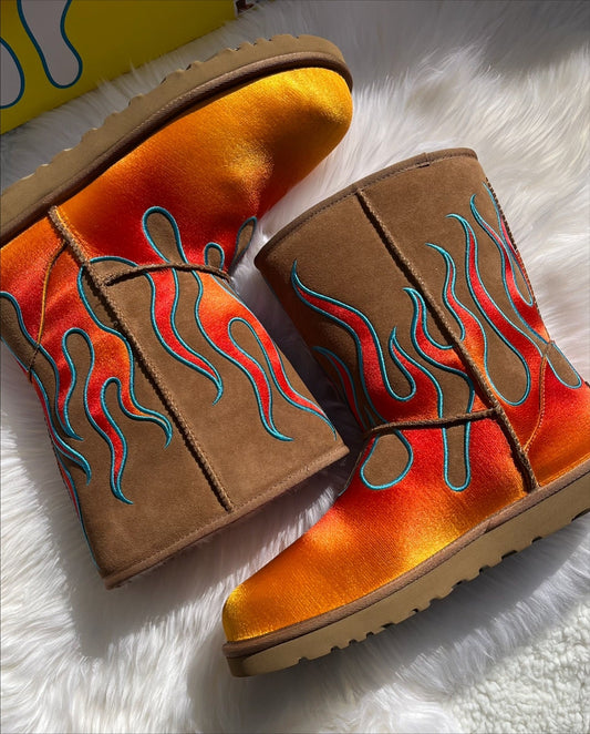 Flames Classic Short Boots