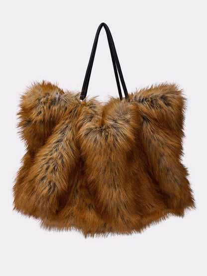 Large Fur Tote