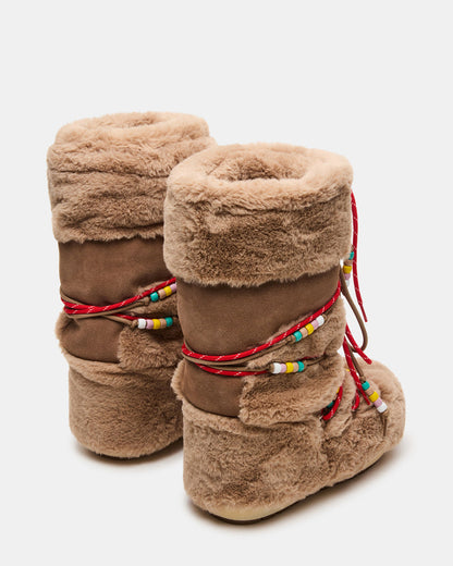 Snow Faux Fur Mid Calf Boots
