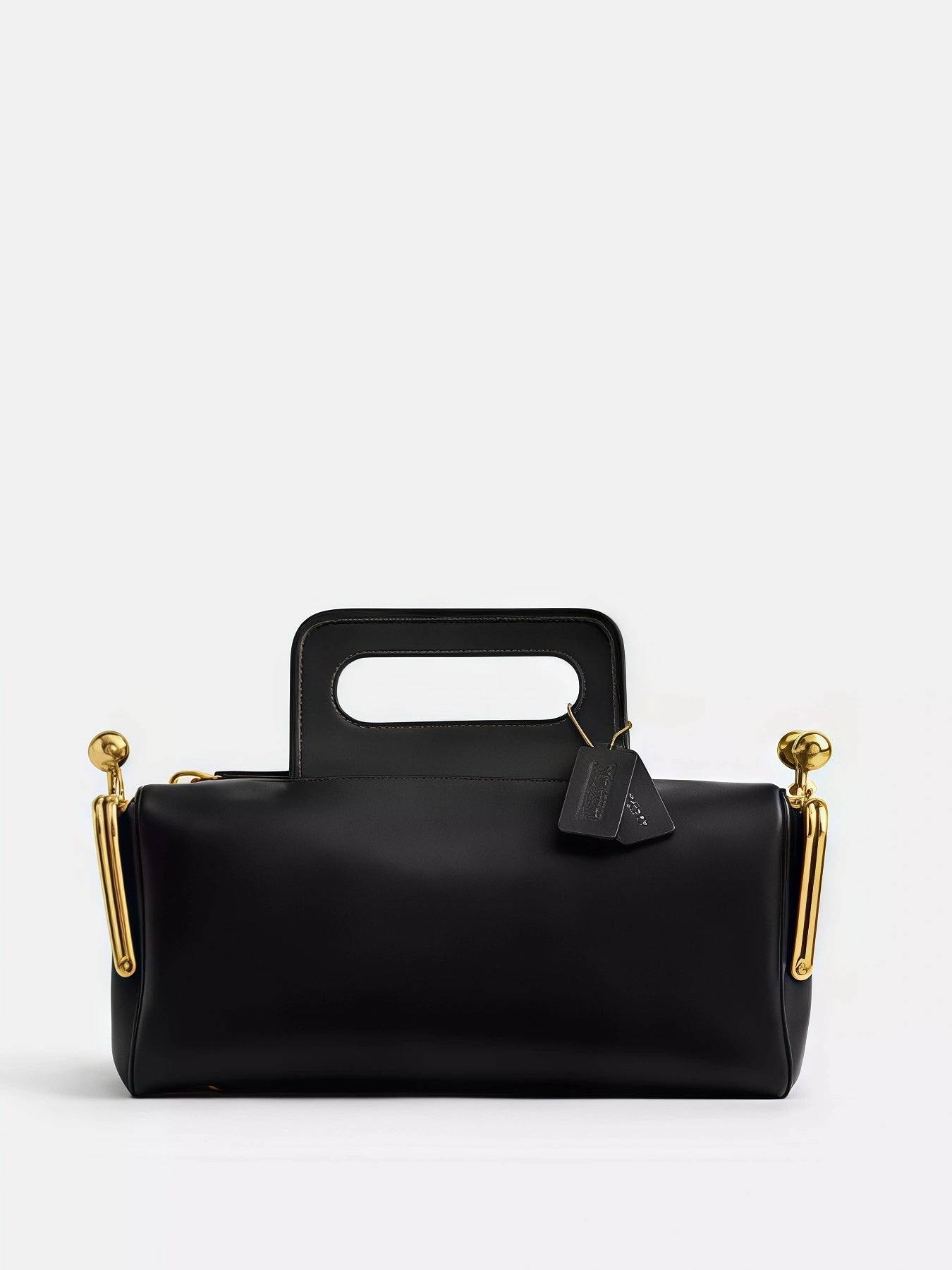 Double Entry Satchel Bag