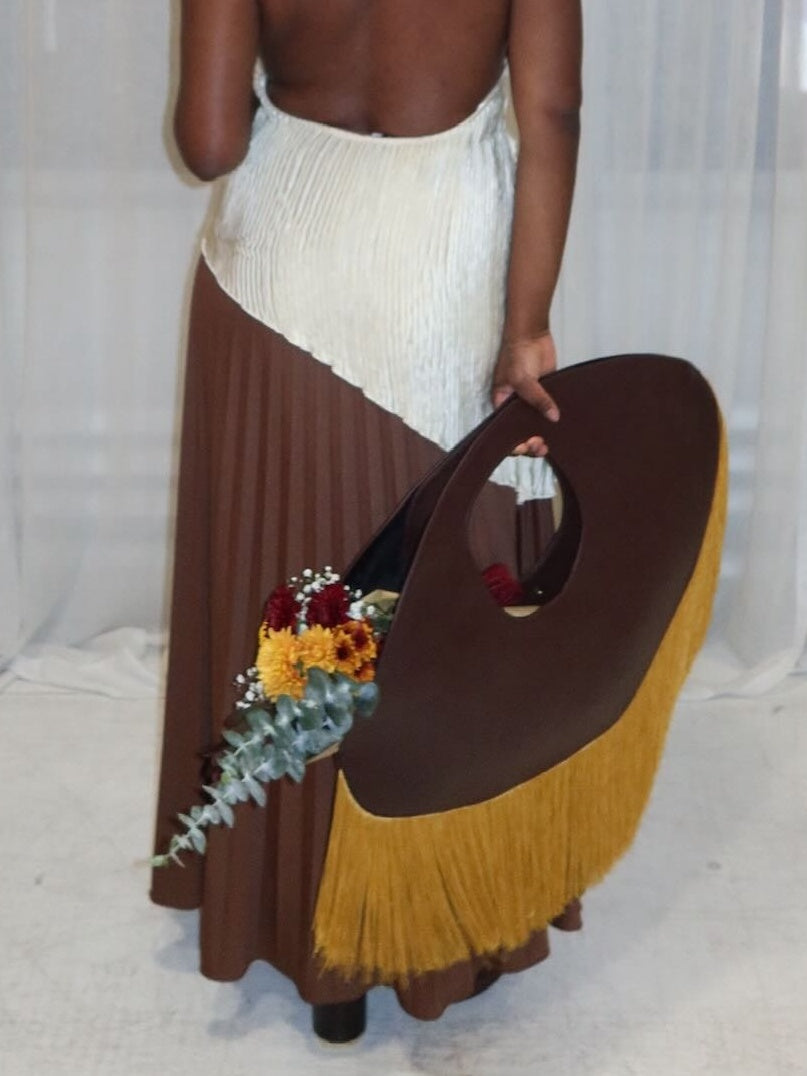 Leather Bohemian Tassic Bag