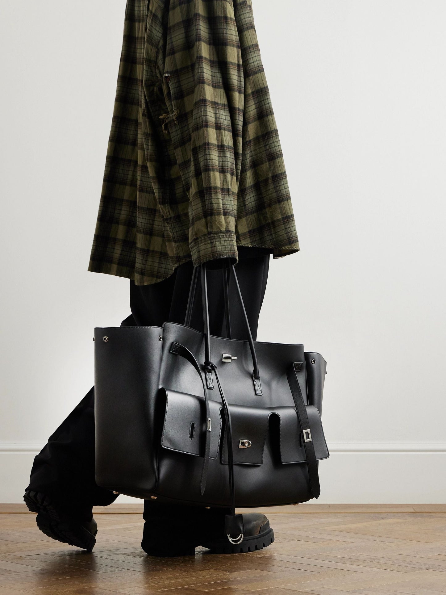 Bel Air M Leather Tote Bag