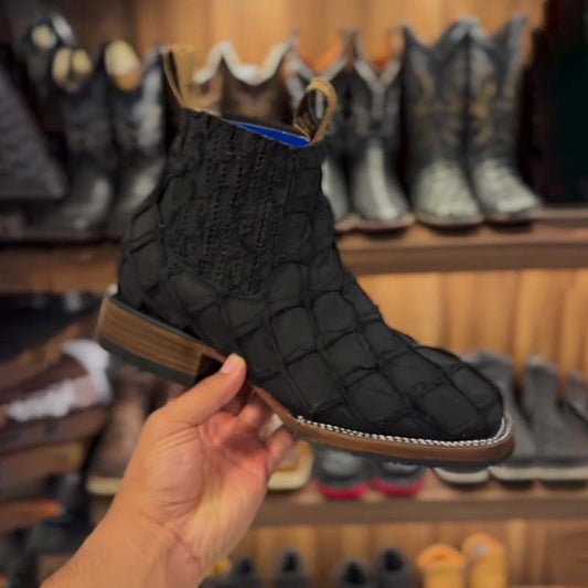 Retro Mesh Chelsea Ankle Boots