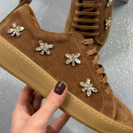 Rhinestone Sparkle Fashion Sneaker