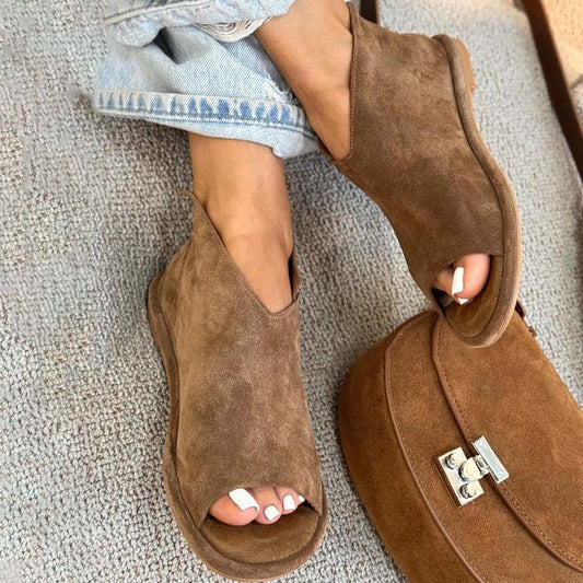 Comfortable Flat Peeple Sandals