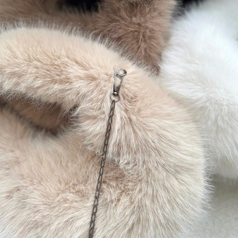 Simple Handbag Crossbody Bag Fluffy Bag